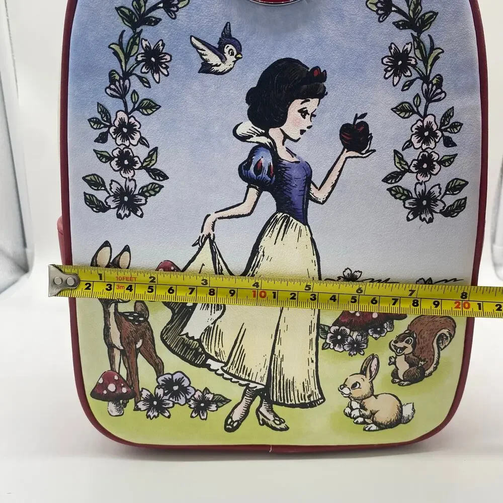 Disney Her Universe Snow White and the Seven Dwarves Red White Mini Backpack